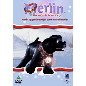 BRUGT som ny - Merlin 03  Den Magiske Hundehvalp Merlin Og Guldmedaljen -  Merlin vol 3 Merlin the Magical Puppy - DVD