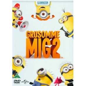 BRUGT som ny - Grusomme mig 2 - Original titel: Despicable Me 2 DVD  
