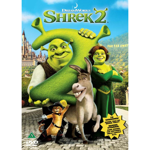 BRUGT som ny - Shrek 2 DVD