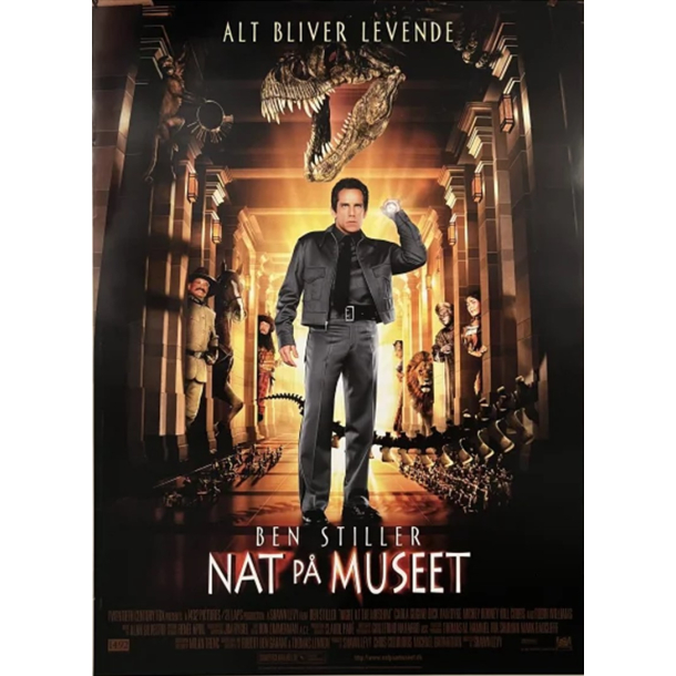 BRUGT som ny Nat p� museet med Ben Stiller - DVD  