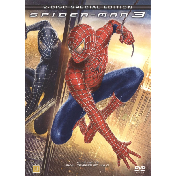 BRUGT som ny - Spider-Man 3 (2007) - 2 Disc Special Edition - DVD�