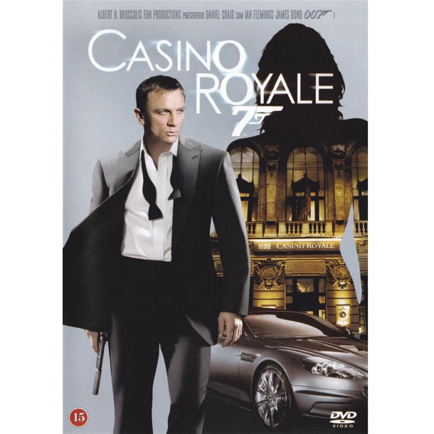 BRUGT som ny - CASINO ROYALE DVD JAMES BOND