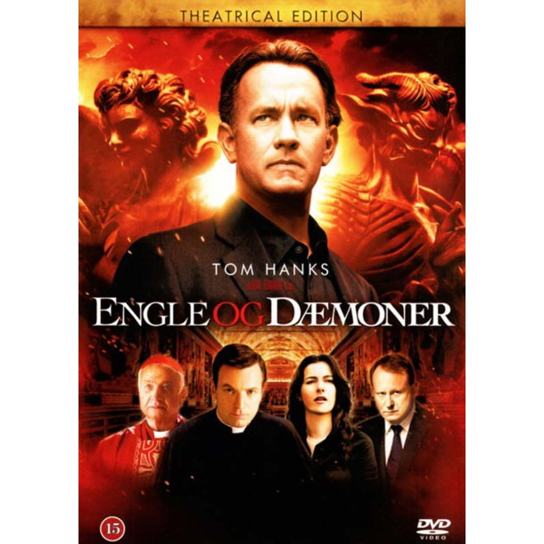 BRUGT som ny - Engle og Dmoner: Theatrical Edition DVD