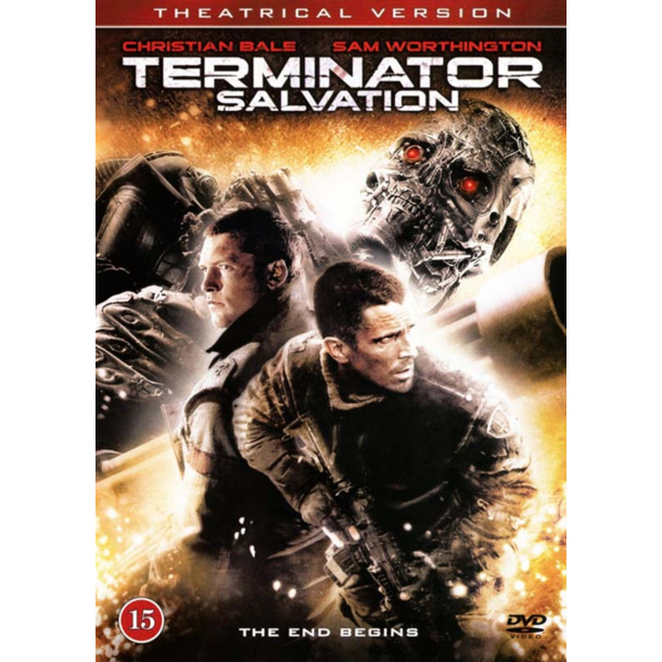 BRUGT som ny - Terminator Salvation DVD Original Theatrical Version