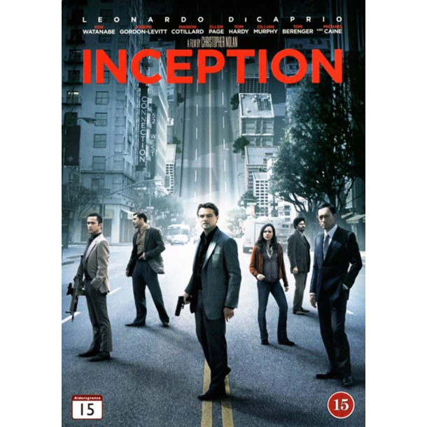 BRUGT som ny - Inception - DVD  