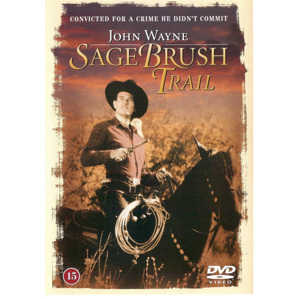 BRUGT som ny - Sage Brush Trail (1933) - DVD John Wayne