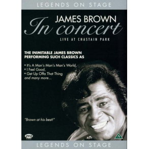 BRUGT SOM NY - Legends On Stage - James Brown DVD 