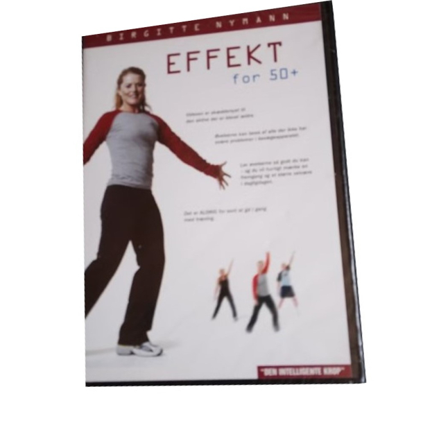 BRUGT som ny - EFFEKT for 50+ af Birgitte Nymann - DVD  