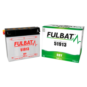 FULBAT 51913F BATTERI 51913 FULBAT inkl. Syrepakke