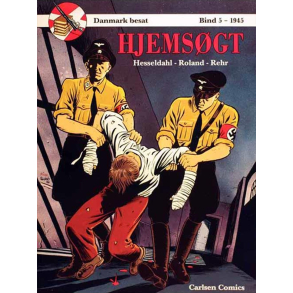 BRUGT RIMELIG STAND Kasseret Biblioteksbog - Danmark besat Nr. 5 1945 - Hjems�gt