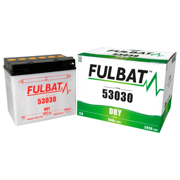 FULBAT BATTERI 53030F 53030 FULBAT inkl. Syrepakke (F60-N30L-A)