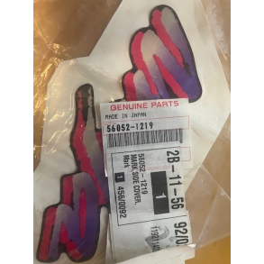 Kawasaki 560521219 56052-1219 Mark, Side Cover, Ninja ZX600J1 NINJA ZX6R 2000