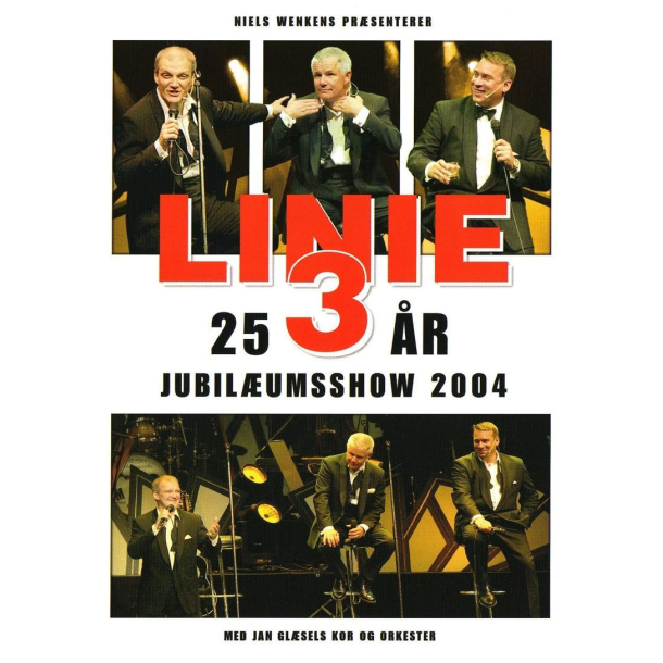 BRUGT som ny -  Linie 3 - 25 �r jubil�umsshow 2004 (2004) - DVD�