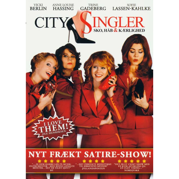 BRUGT som ny City Singler - sko, h�b &amp; k�rlighed - DVD