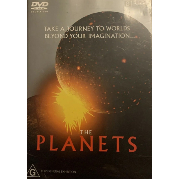 BRUGT som ny BBC "The Planets" Different Worlds - DVD