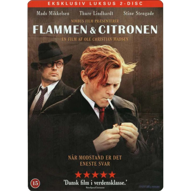 BRUGT som ny Flammen &amp; Citronen special edition DVD 2 disc