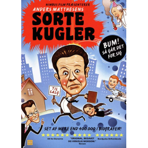 BRUGT som ny - Sorte kugler - DVD  