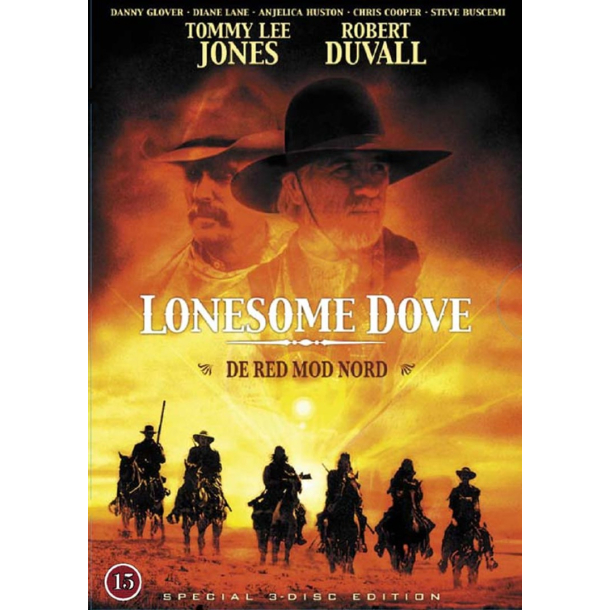 BRUGT som ny - Lonesome Dove - De red mod nord Special 3-Disc Edition 3-disc box DVD