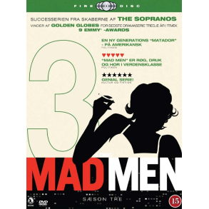 BRUGT SOM NY Mad Men: S�son 3 (4-disc) - DVD 