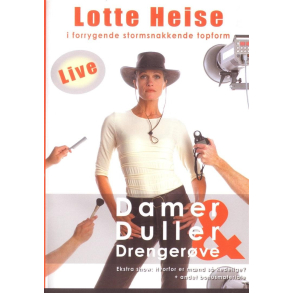 BRUGT som ny - Lotte Heise: Damer, Duller & Drenger�ve- DVD�