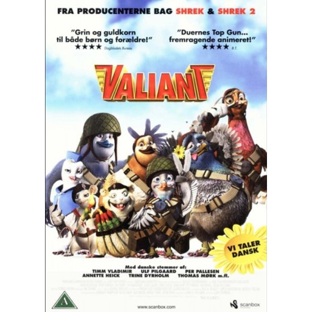 BRUGT som ny - Valiant - DVD  