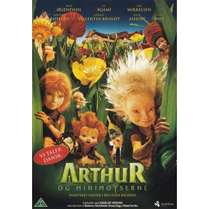 BRUGT som ny - Arthur og Minimoyserne DVD  