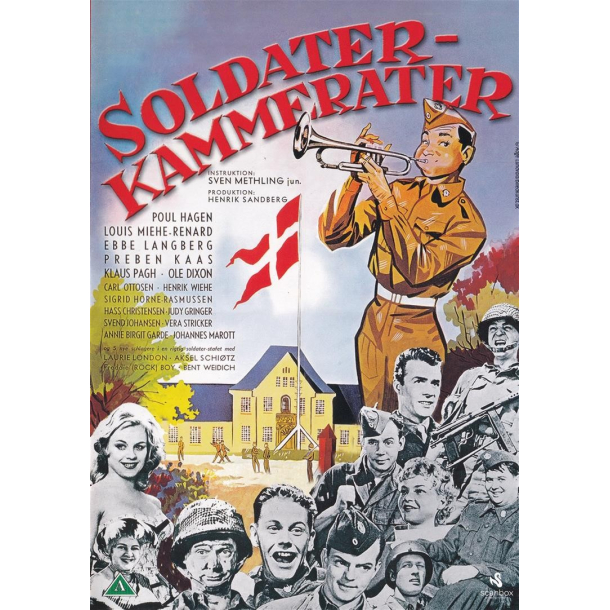 BRUGT som ny Soldaterkammerater (1958) - DVD