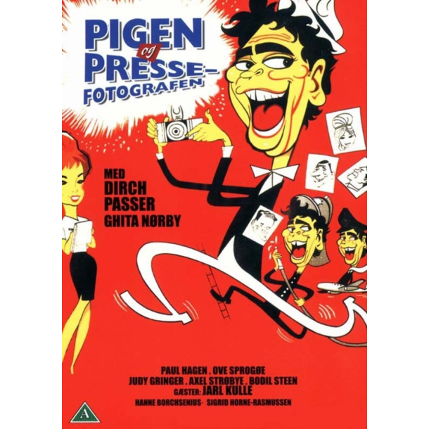 BRUGT som ny - Pigen og pressefotografen (1963) - DVD 