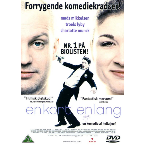 BRUGT som ny -  En kort, en lang- DVD  