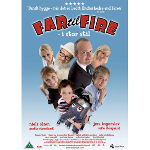 BRUGT som ny -Far til fire - i stor stil - DVD