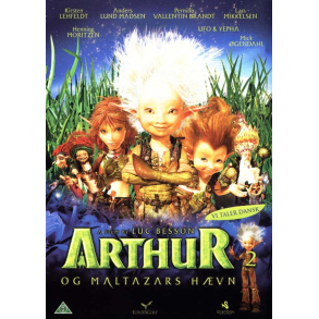 BRUGT som ny - Arthur og Maltazar's H�vn (Arthur Minimoyserne 2) DVD  