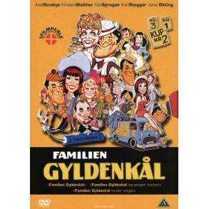 BRUGT som ny - Familien Gyldenk�l - Box (3-pack) - DVD 