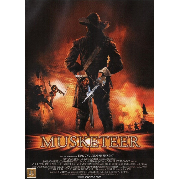 BRUGT som ny Musketeer DVD