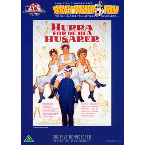 Hurra for de bl� husarer - DVD