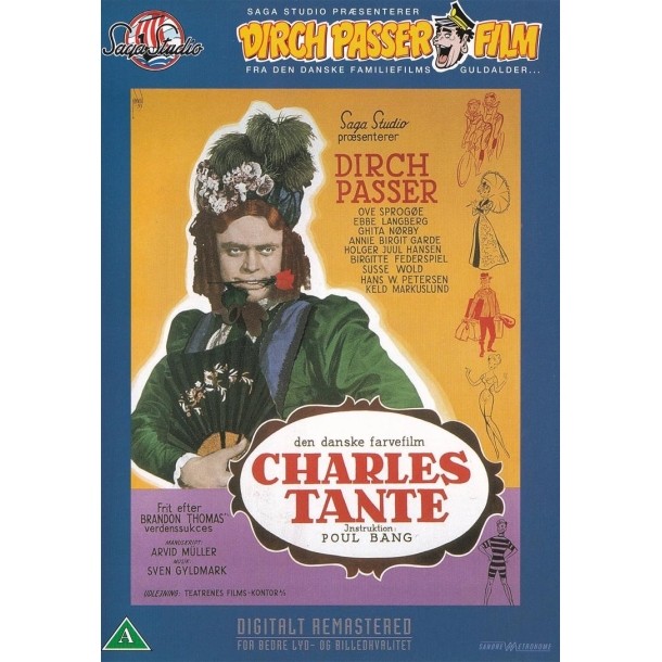 BRUGT som ny - Charles Tante (1959) - DVD 