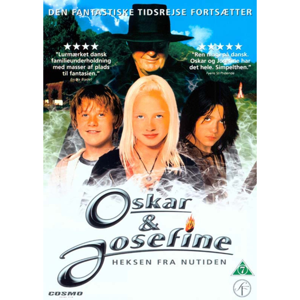 BRUGT som ny -Oskar &amp; Josefine: Heksen fra nutiden - DVD