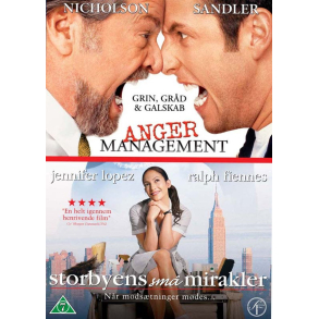 BRUGT som ny - Anger Management / Storbyens sm� mirakler- Twinpack 2-disc - DVD