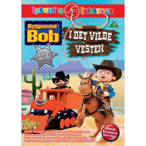 BRUGT som ny - Byggemand Bob: I det vilde vesten DVD  