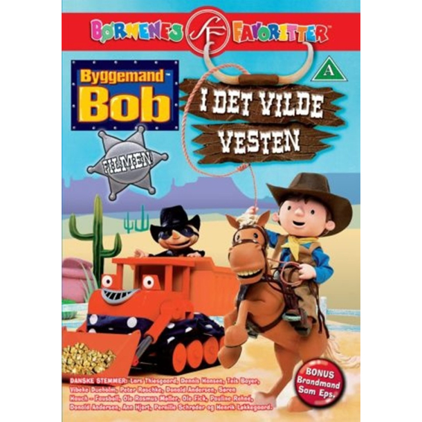 BRUGT som ny - Byggemand Bob: I det vilde vesten DVD  