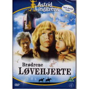 BRUGT som ny - Br�drene L�vehjerte Astrid Lindgren - DVD  