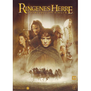BRUGT som ny - Ringenes Herre Eventyret Om Ringen (2001) DVD 2 disc