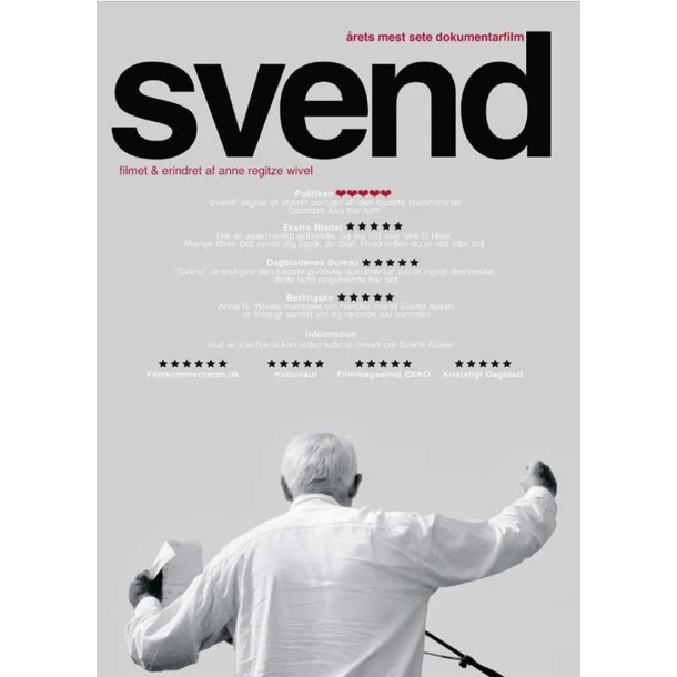 BRUGT som ny - SVEND - Filmen Om Svend Auken - 2-disc - DVD�