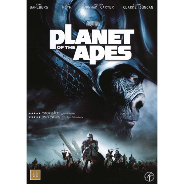BRUGT som ny -  Planet of the Apes (Tim Burton) - DVD  