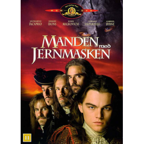 BRUGT som ny - Manden med Jernmasken (Leonardo DiCaprio) DVD 