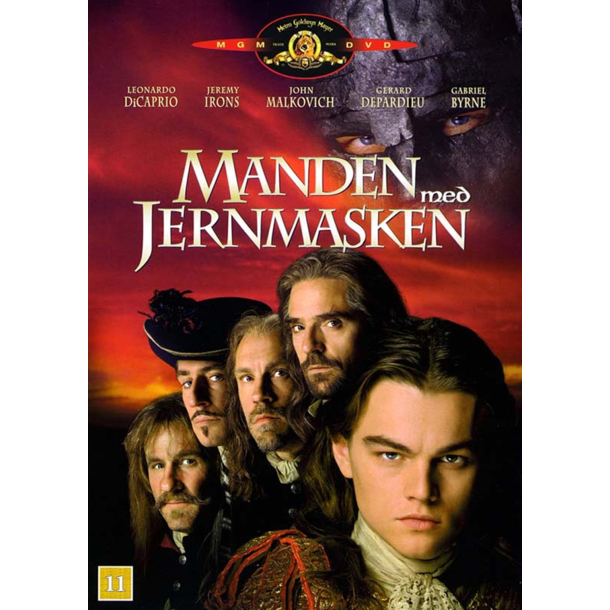 BRUGT som ny - Manden med Jernmasken (Leonardo DiCaprio) DVD 