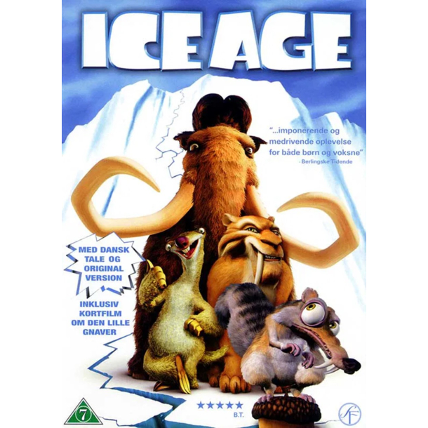 BRUGT som ny - Ice Age - DVD  
