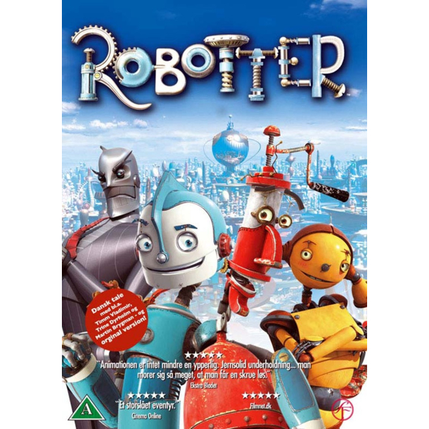 BRUGT som ny - Robotter - Robots - DVD  
