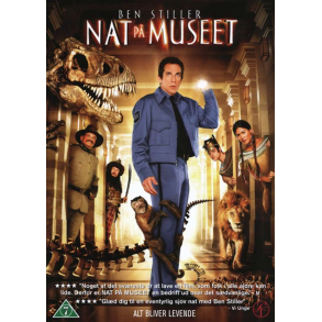 BRUGT som ny - Nat p� Museet - Night at the Museum DVD  