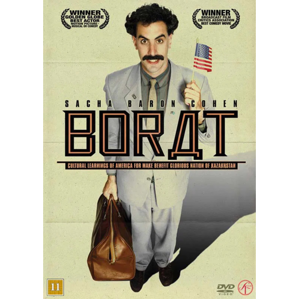 Borat Cultural Learnings of America for Make Benefit Glorious Nation of Kazakhstan DVD