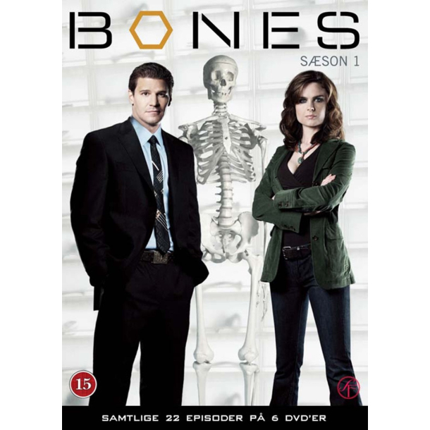 BRUGT som ny - Bones S�son 1 - 6-disc - DVD